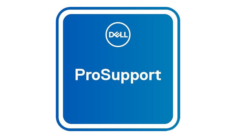 Dell Effectuez une mise à niveau de 1 an ProSupport vers 3 ans ProSupport - contrat de maintenance prolongé - 2 années - 2ème/3ème années - sur site