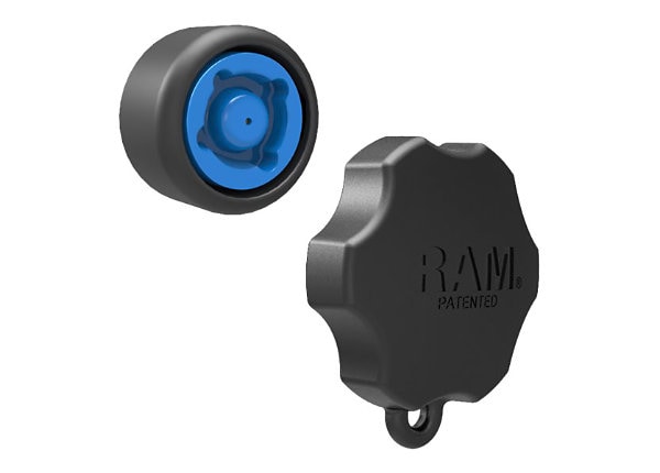 RAM Mounts Pin-Lock 4-Pin Security Knob for C Size and Swing Arms