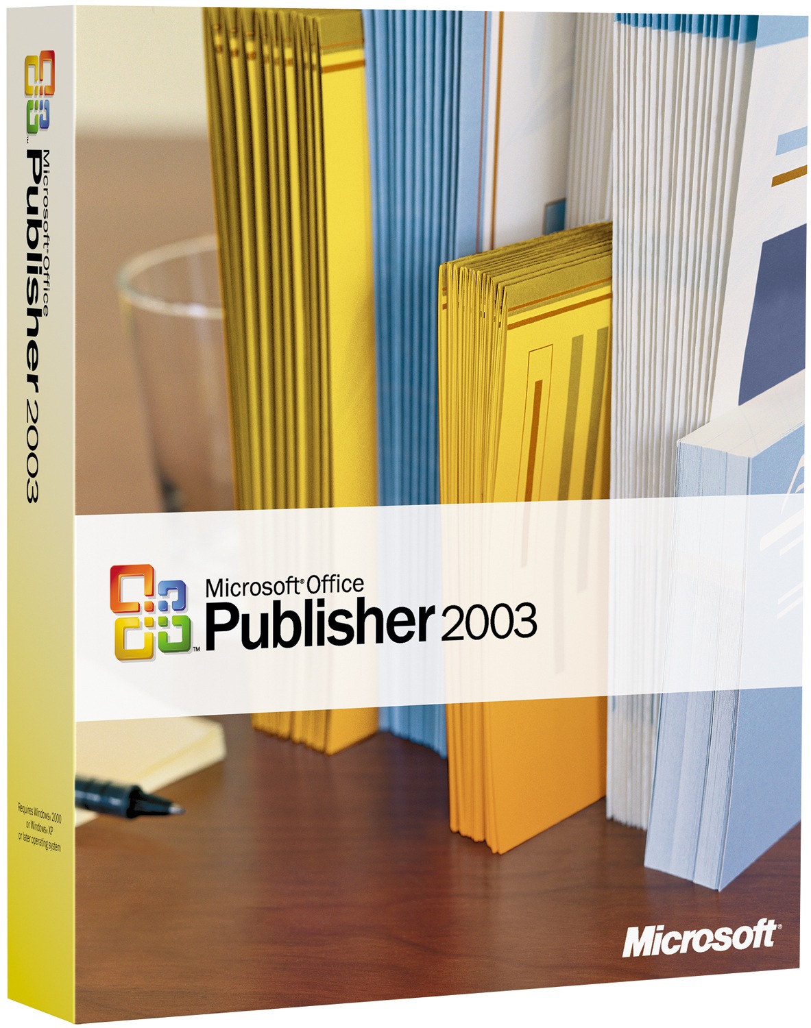 Microsoft Academic Software MS Office Publisher 2003 - complete package