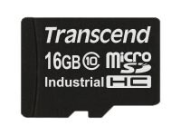Transcend Industrial Temp SD100I - flash memory card - 16 GB - microSD