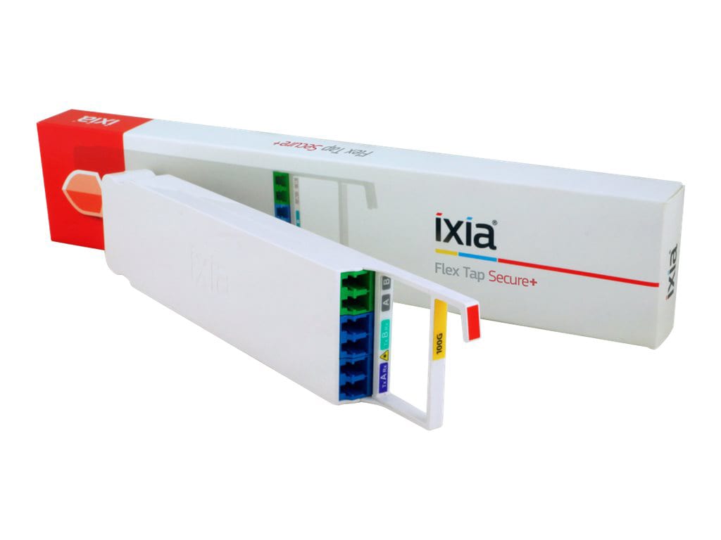 Ixia Flex Tap Secure+ - 50/50 split ratio - tap splitter - GigE, 10 GigE, 40 Gigabit LAN, 100 Gigabit Ethernet