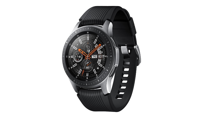 Samsung Galaxy Watch - silver - smart watch with band - 4 GB