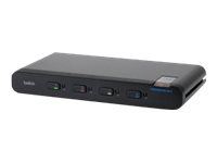 Belkin Universal Secure Single-Head - KVM / audio switch - 4 ports - TAA Co