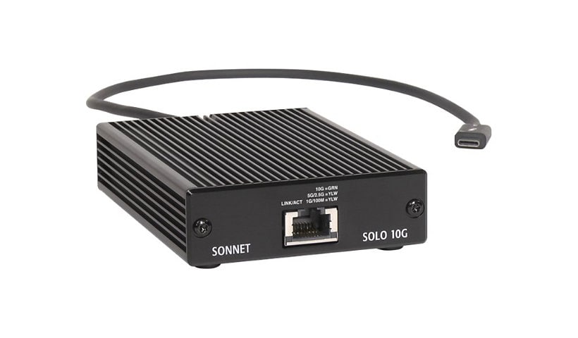 Sonnet Solo10G - Thunderbolt 3 Edition - adaptateur réseau - Thunderbolt 3 - 10Gb Ethernet x 1