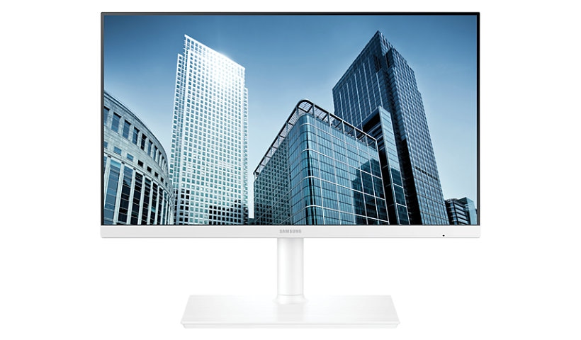 Samsung 24" 2560x1440 Monitor with Adjustable Stand - White