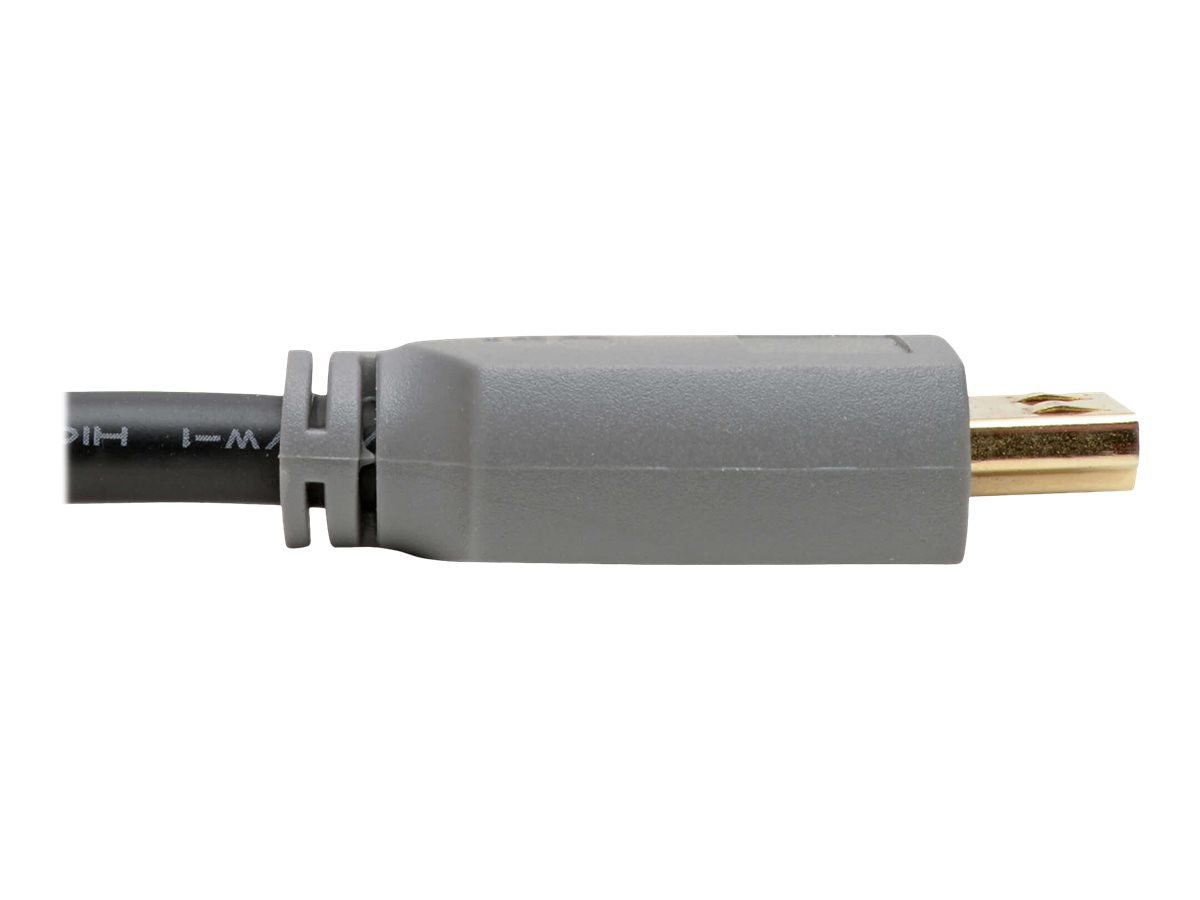 Thumbnail 3 of 6 for Eaton Tripp Lite Series 4K HDMI Cable (M/M) - 4K 60 Hz, HDR, 4:4:4, Gripping Connectors, Black, 1 m - HDMI cable - 3.3