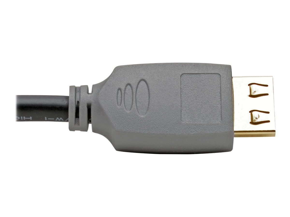 Thumbnail 4 of 6 for Eaton Tripp Lite Series 4K HDMI Cable (M/M) - 4K 60 Hz, HDR, 4:4:4, Gripping Connectors, Black, 1 m - HDMI cable - 3.3