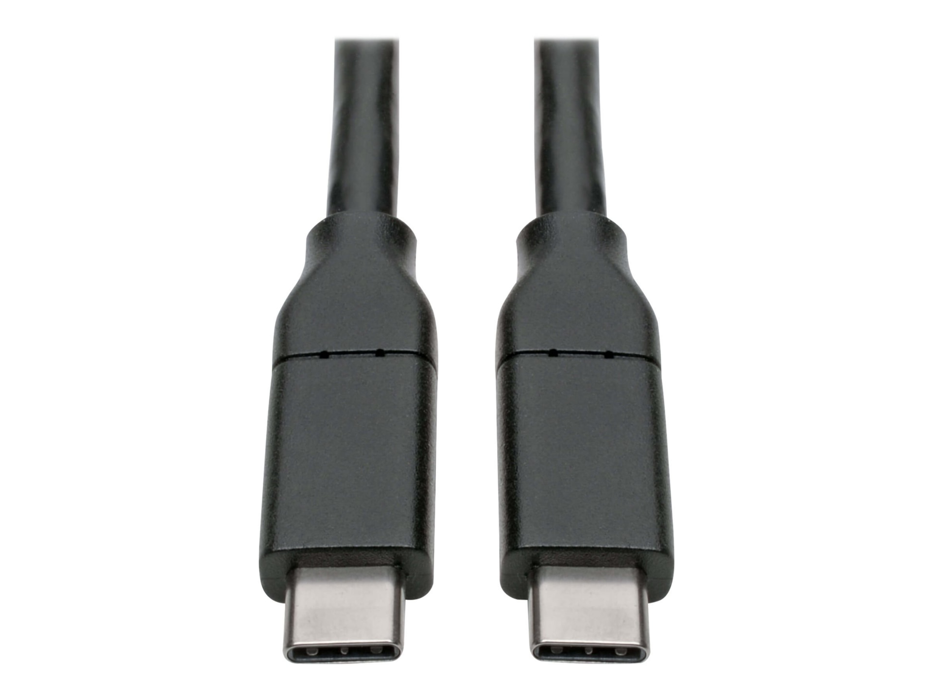 Eaton Tripp Lite Series USB-C Cable (M/M), USB 2.0, 5A (100W) Rated, USB-IF Certified, 13 ft. (3.96 m) - USB-C cable -