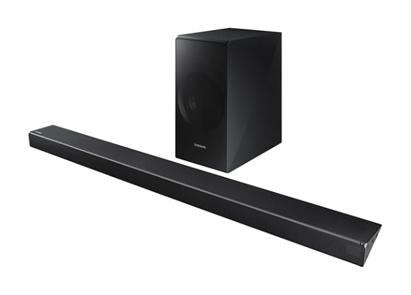 Samsung HW-N650 - sound bar system - for home theater - wireless