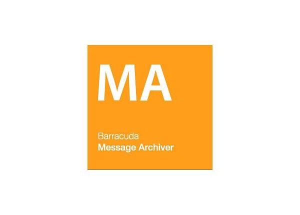 Barracuda Message Archiver for Amazon Web Service Account Level 1050 - subscription license (5 years) - 1 account