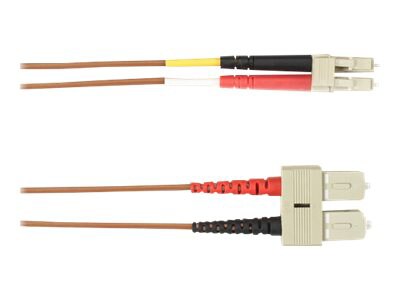 Black Box patch cable - 2 m - brown