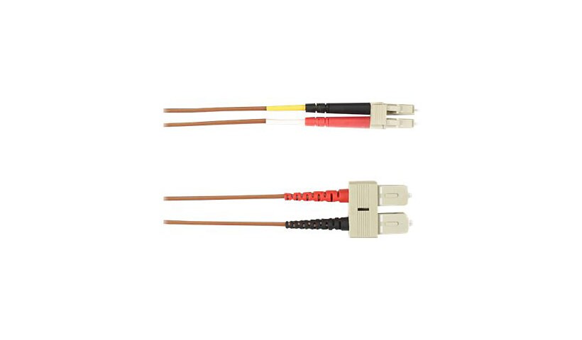 Black Box patch cable - 2 m - brown