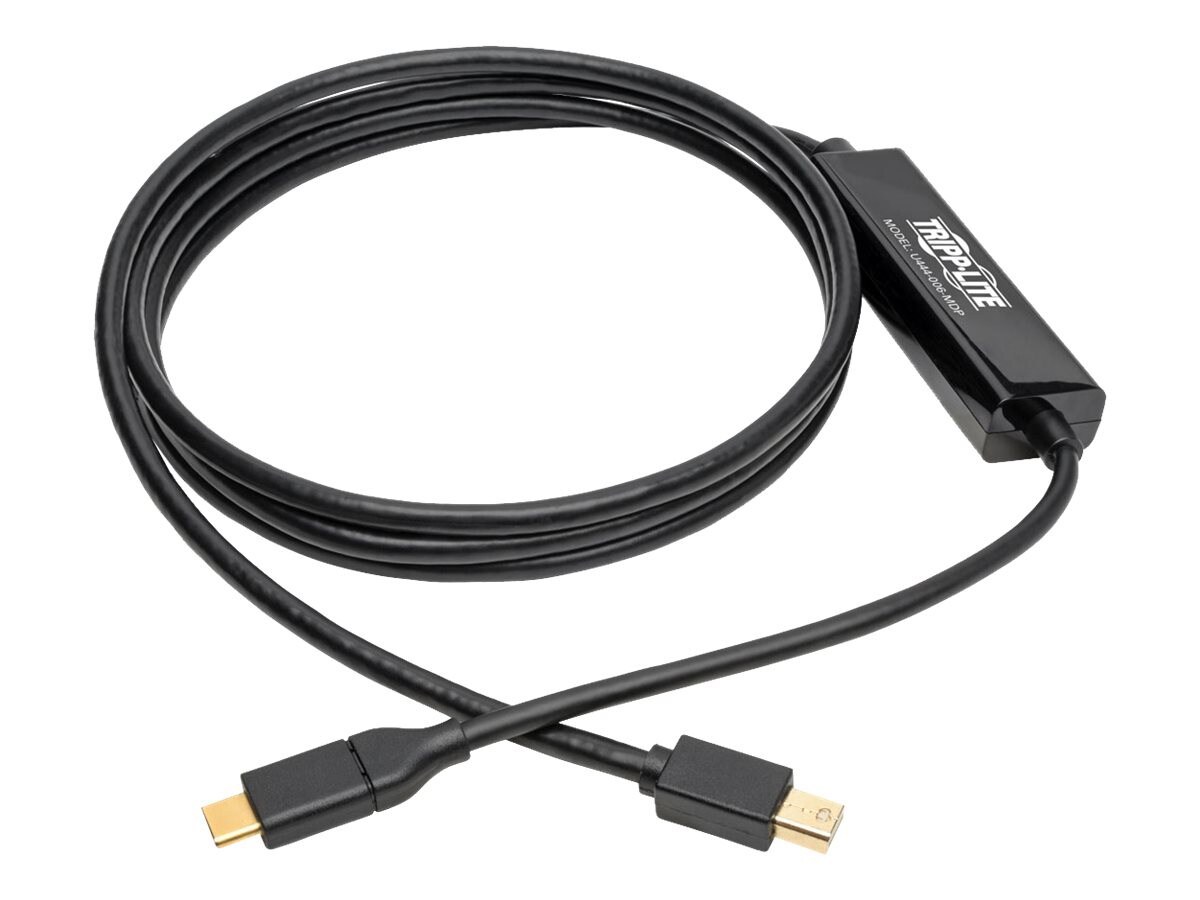Tripp Lite USB 3.1 Gen 1 USB-C to Mini DisplayPort 4K Adapter Cable (M/M),