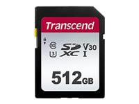 Transcend 300S - flash memory card - 512 GB - SDXC UHS-I