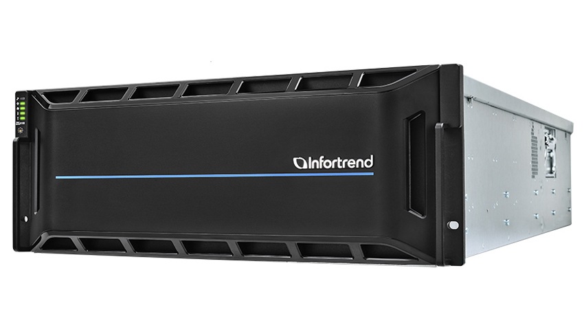 Infortrend 4U JBOD 12Gbps SAS Dual Redundant Controller Expansion Enclosure