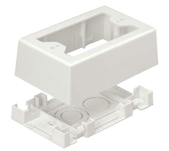 Panduit Raceway Junction Box Single Jbx3510iw A Cables Connectors Cdw Com