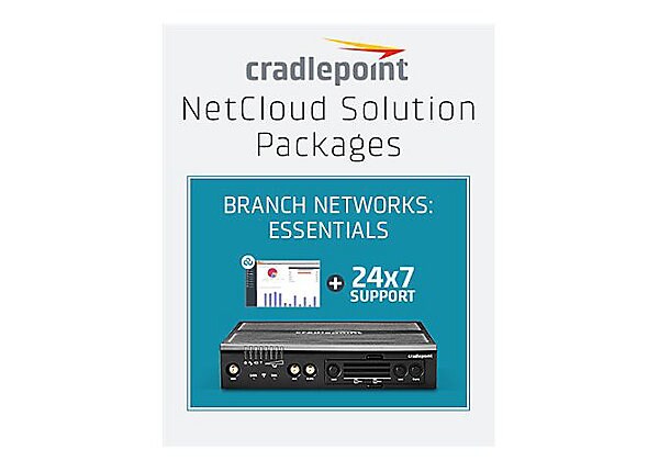Cradlepoint 1-Year NetCloud Essentials for Branch Routers