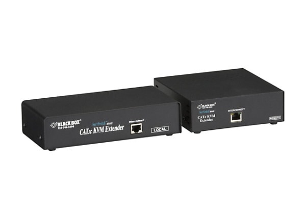 BLACK BOX CATX KVM EXTRW/ SRL&AUD