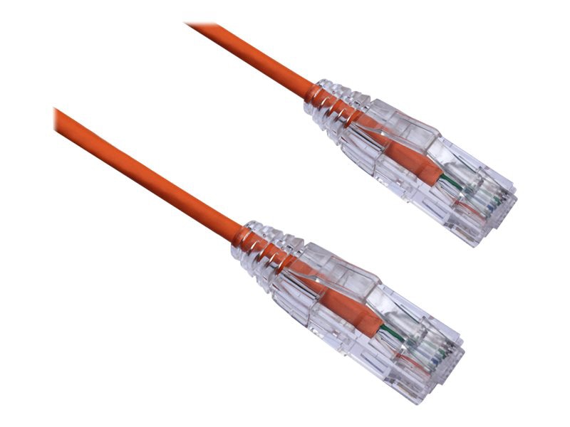 Axiom BENDnFLEX Ultra-Thin - patch cable - 1 ft - orange