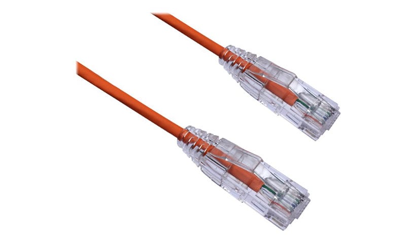 Axiom BENDnFLEX Ultra-Thin - patch cable - 1 ft - orange