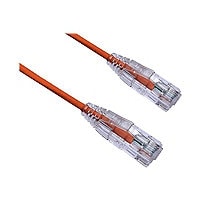 Axiom BENDnFLEX Ultra-Thin - patch cable - 1 ft - orange