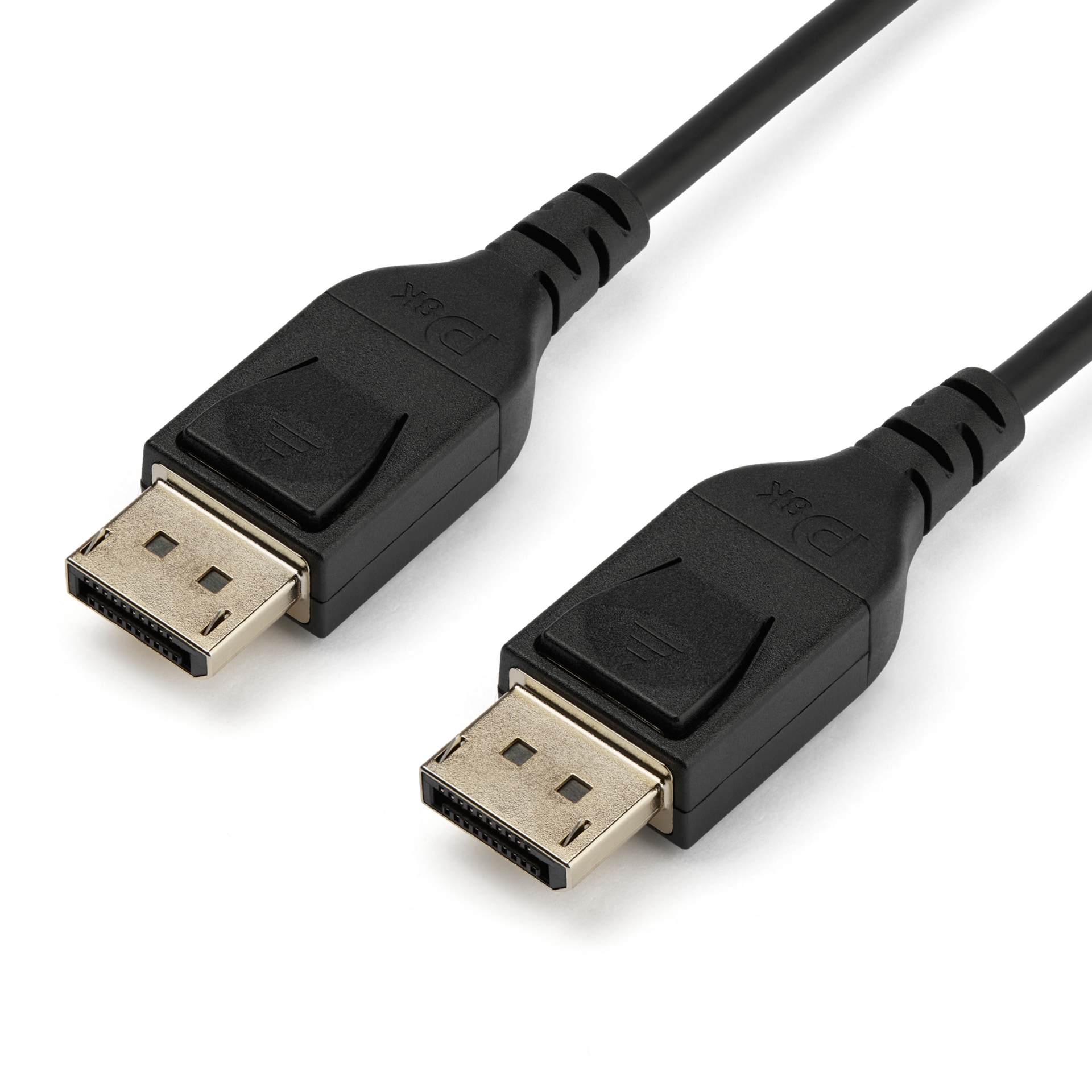 StarTech.com 6' 2m VESA Certified DisplayPort 1.4 Cable w/Latches DP 8K/4K