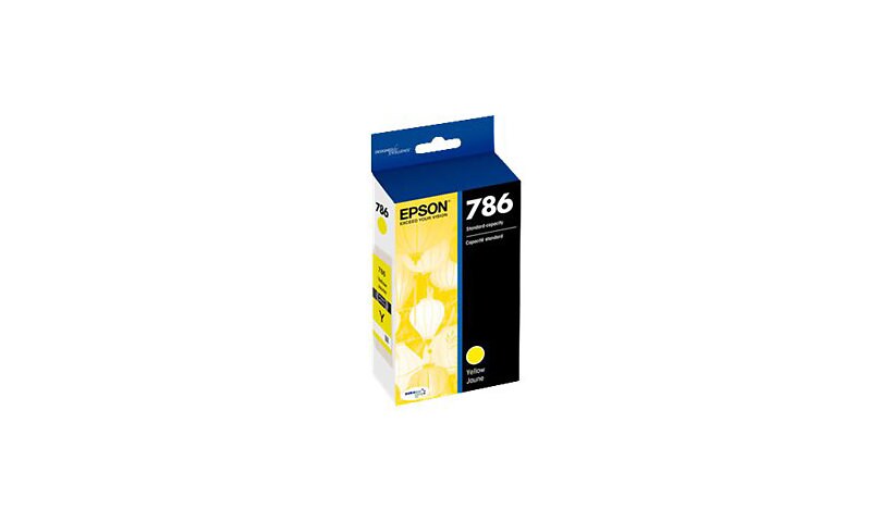 Epson 786 With Sensor - yellow - original - ink cartridge