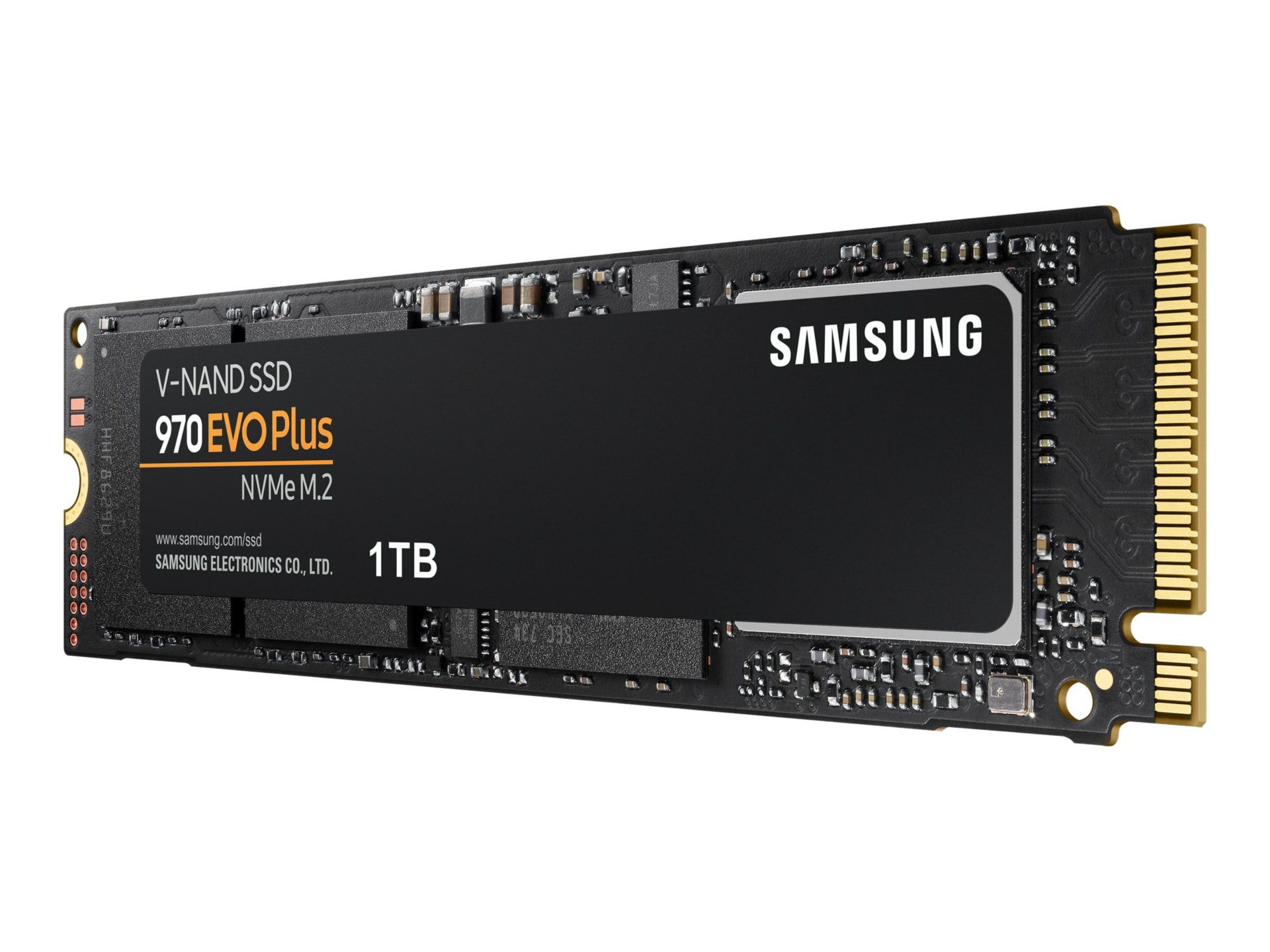 Samsung 970 Plus 1TB PCIe NVMe M.2 State Drive - MZ-V7S1T0B/AM - -