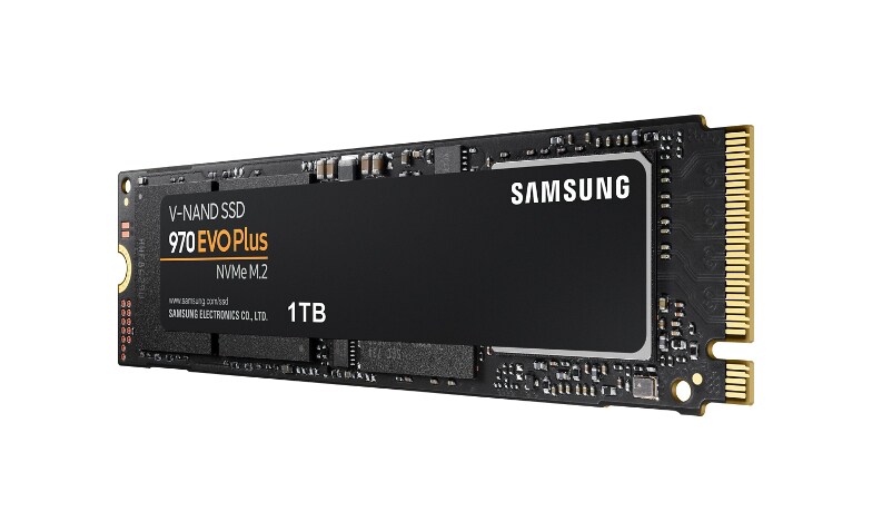 Samsung 970 EVO Plus MZ-V7S1T0B - SSD - 1 TB - PCIe 3.0 x4 (NVMe) -  MZ-V7S1T0B/AM - Solid State Drives 