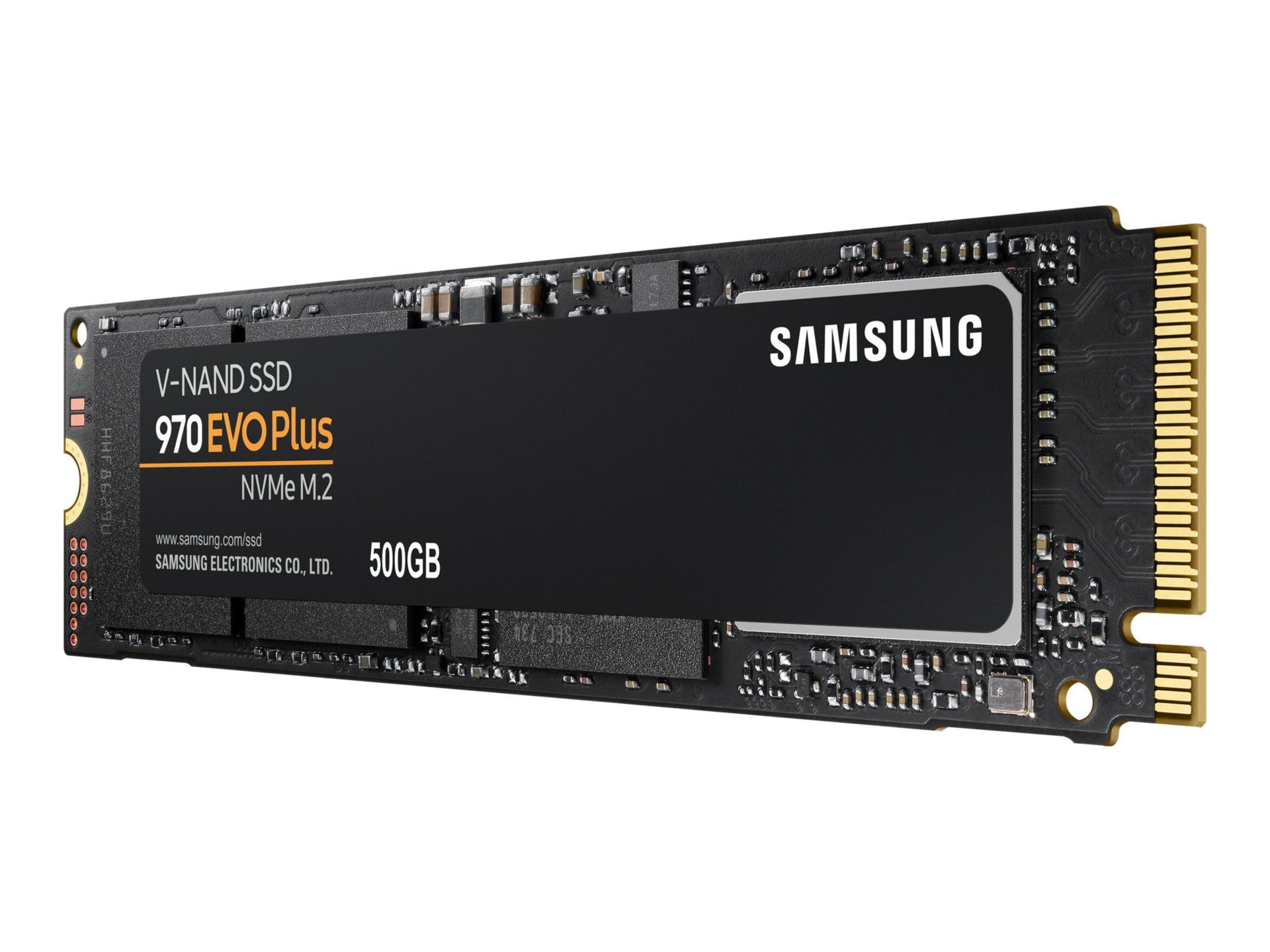 Samsung 970 EVO Plus 500GB PCIe NVMe M.2 Drive - MZ-V7S500B/AM - -