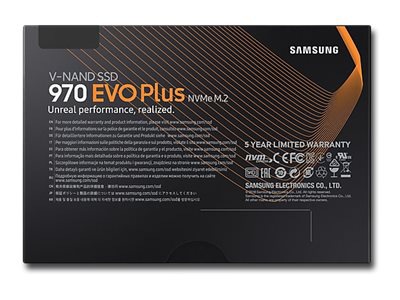 Thumbnail 6 of 6 for Samsung 970 EVO Plus MZ-V7S500B - SSD - 500 GB - PCIe 3.0 x4 (NVMe)