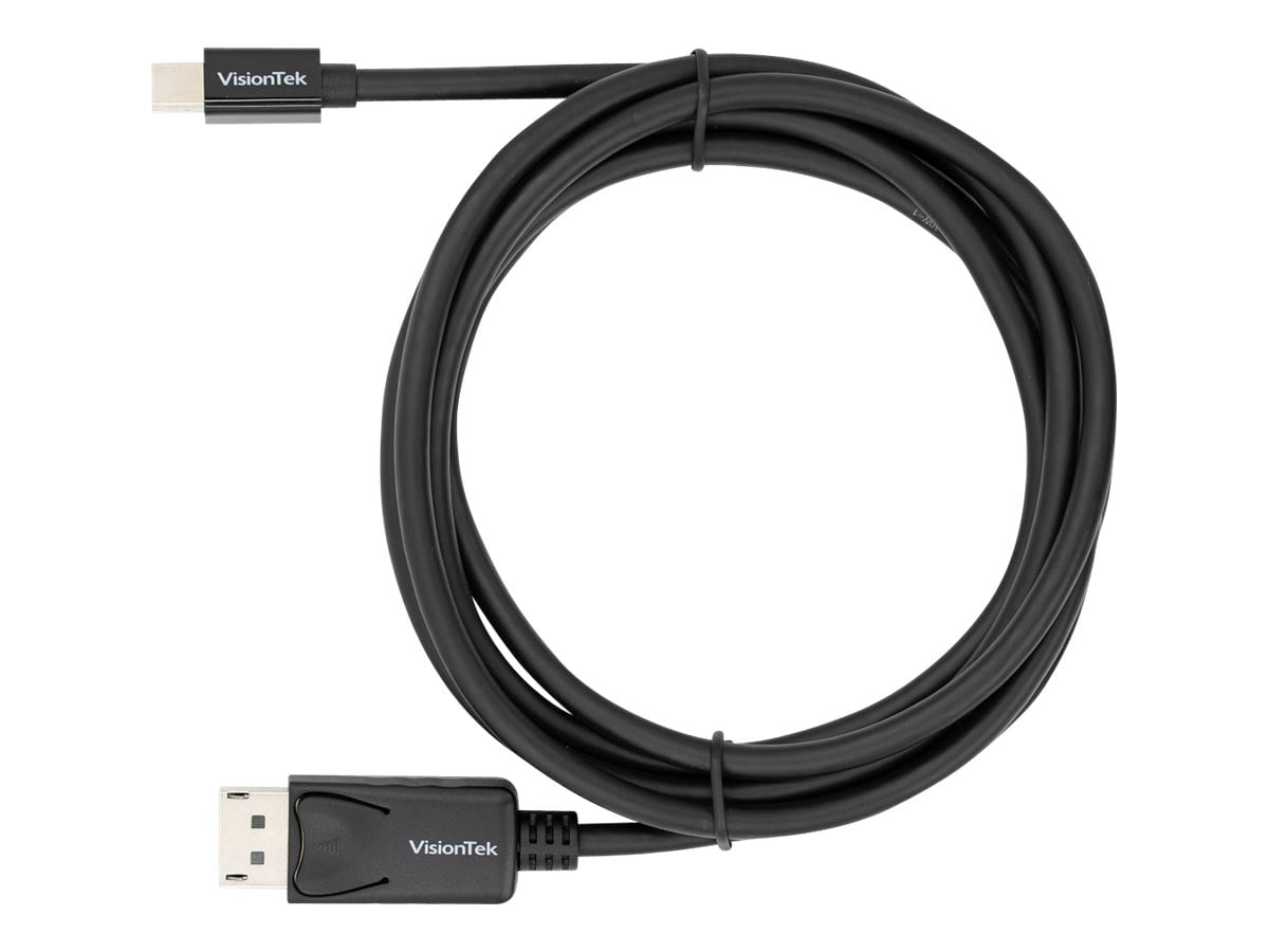 VisionTek Mini DisplayPort to DisplayPort 2M Active Cable (M/M)