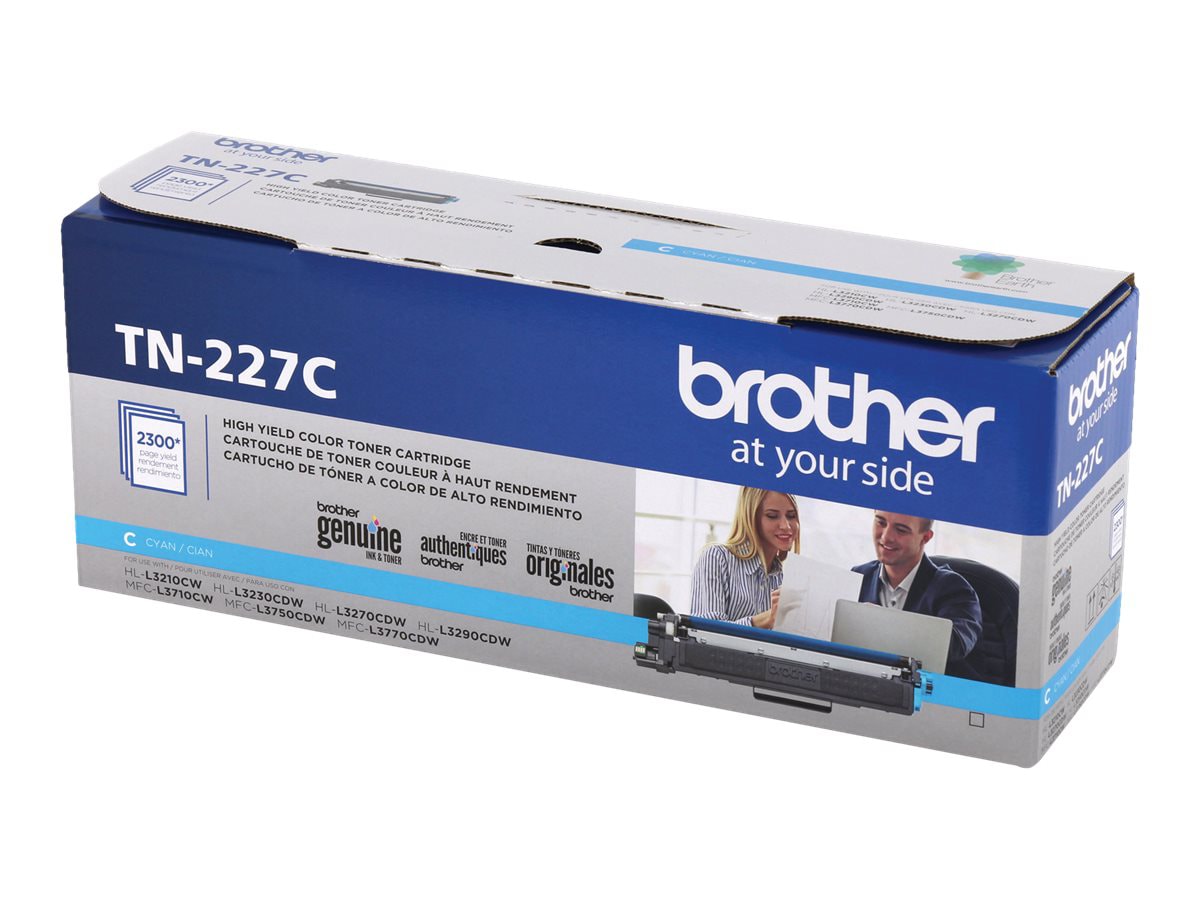 Brother TN227C - High Yield - cyan - original - toner cartridge