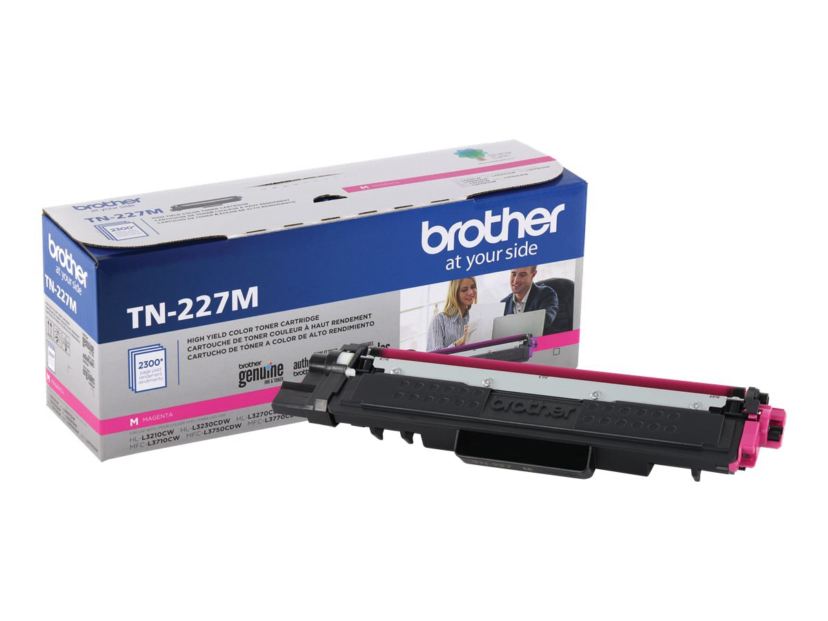 Brother TN227M - à rendement élevé - magenta - original - cartouche de toner
