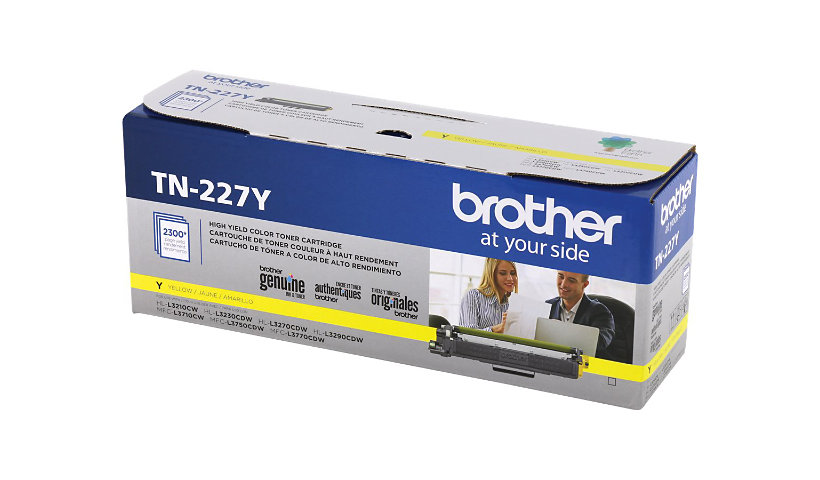 Brother TN227Y - High Yield - yellow - original - toner cartridge