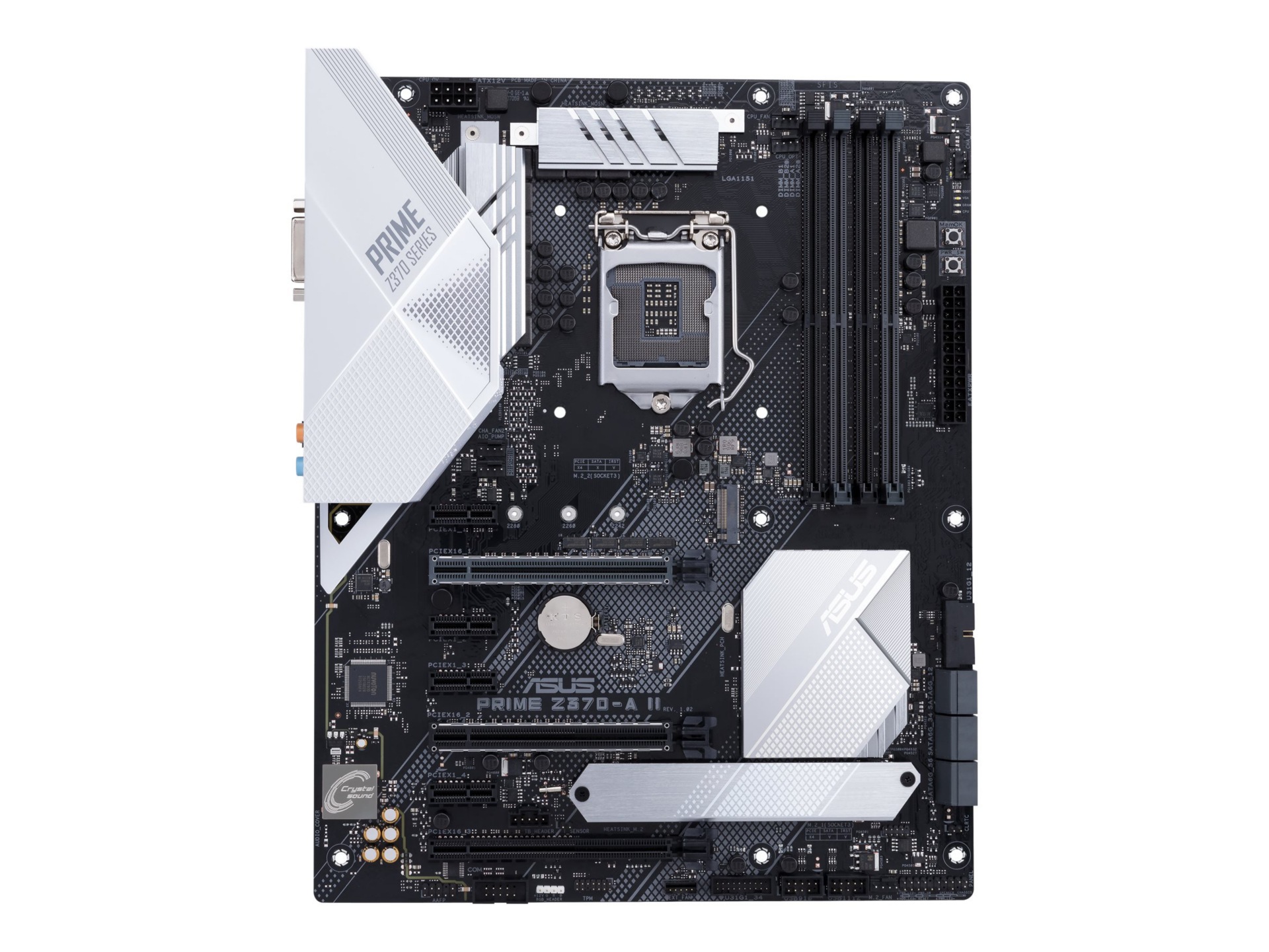 ASUS PRIME Z370-A II - motherboard - ATX - LGA1151 Socket - Z370