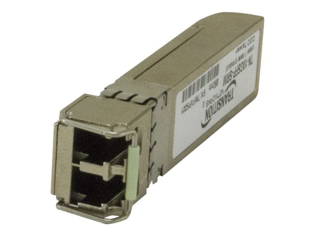 Transition Networks 10GBase-SR/1000Base-SX Optical Fiber Ethernet Transceiv