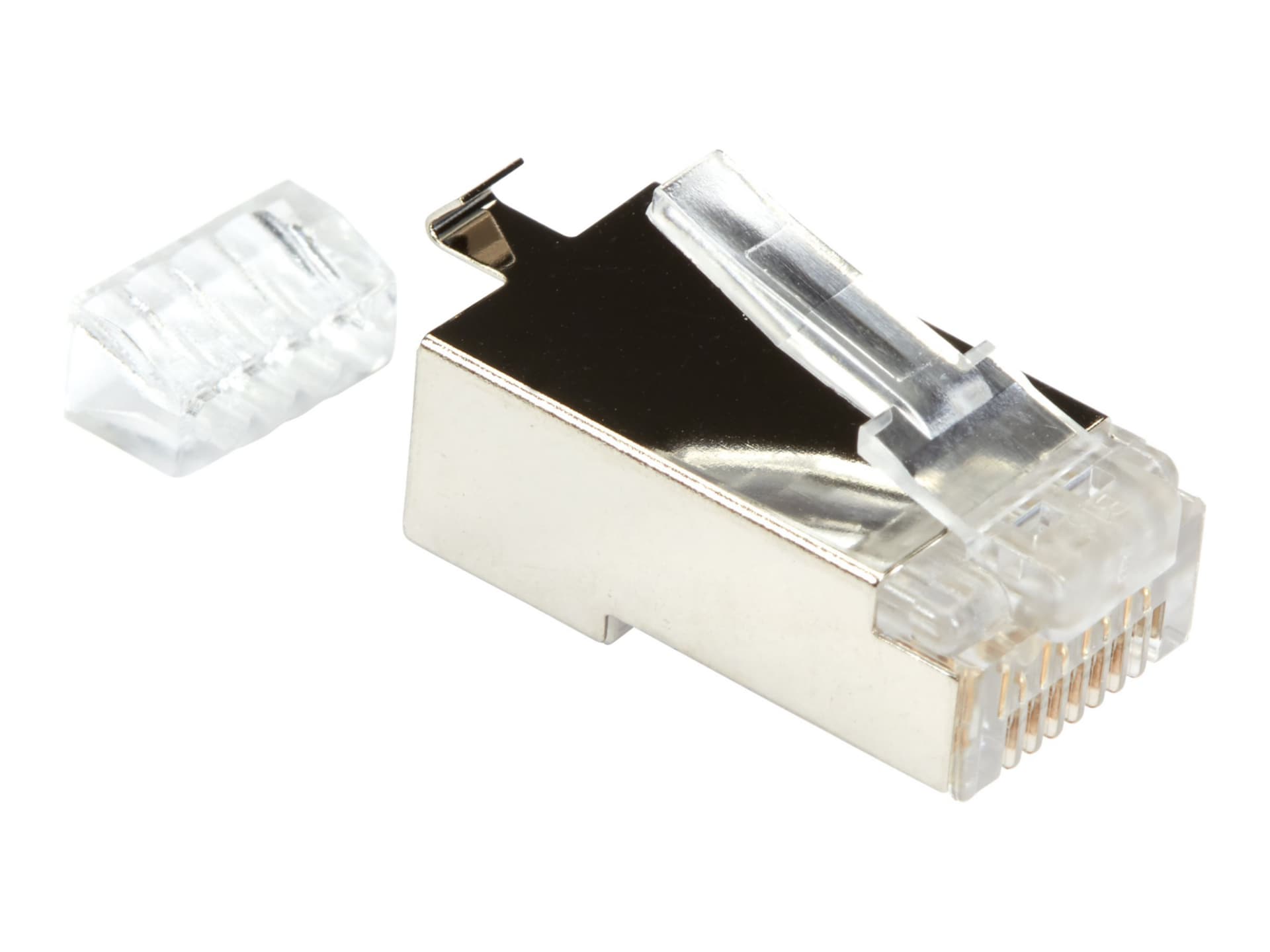 Black Box Modular Plug network connector - transparent