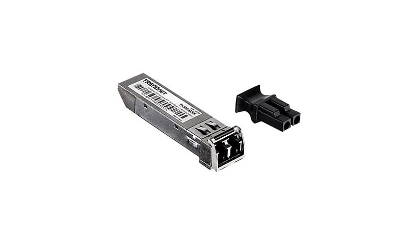 TRENDnet 1000Base- SX Industrial SFP to RJ45 Multi-Mode LC Module; TI-MGBSX; Up to 550m (1;804 Ft); IEE 802.3z; ANSI