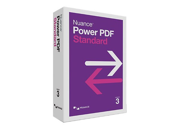 NUANCE POWER PDF 3 STD GOV BOX