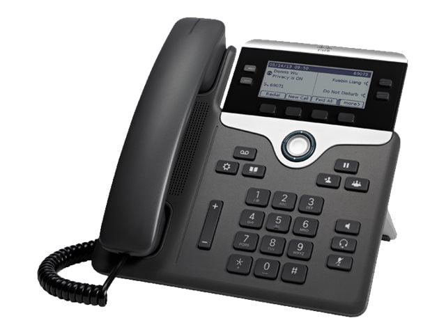 Cisco IP Phone 7841 - with Multiplatform Phone Firmware - téléphone VoIP - Conformité TAA