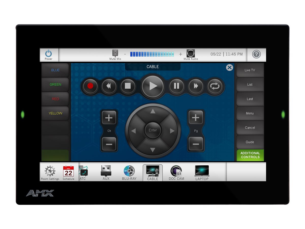 AMX Modero G5 MD-702 7.5" Class (7" viewable) LED-backlit LCD display - HD