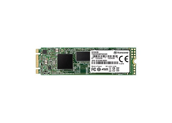 Transcend MTS830S - SSD - 512 GB - SATA 6Gb/s