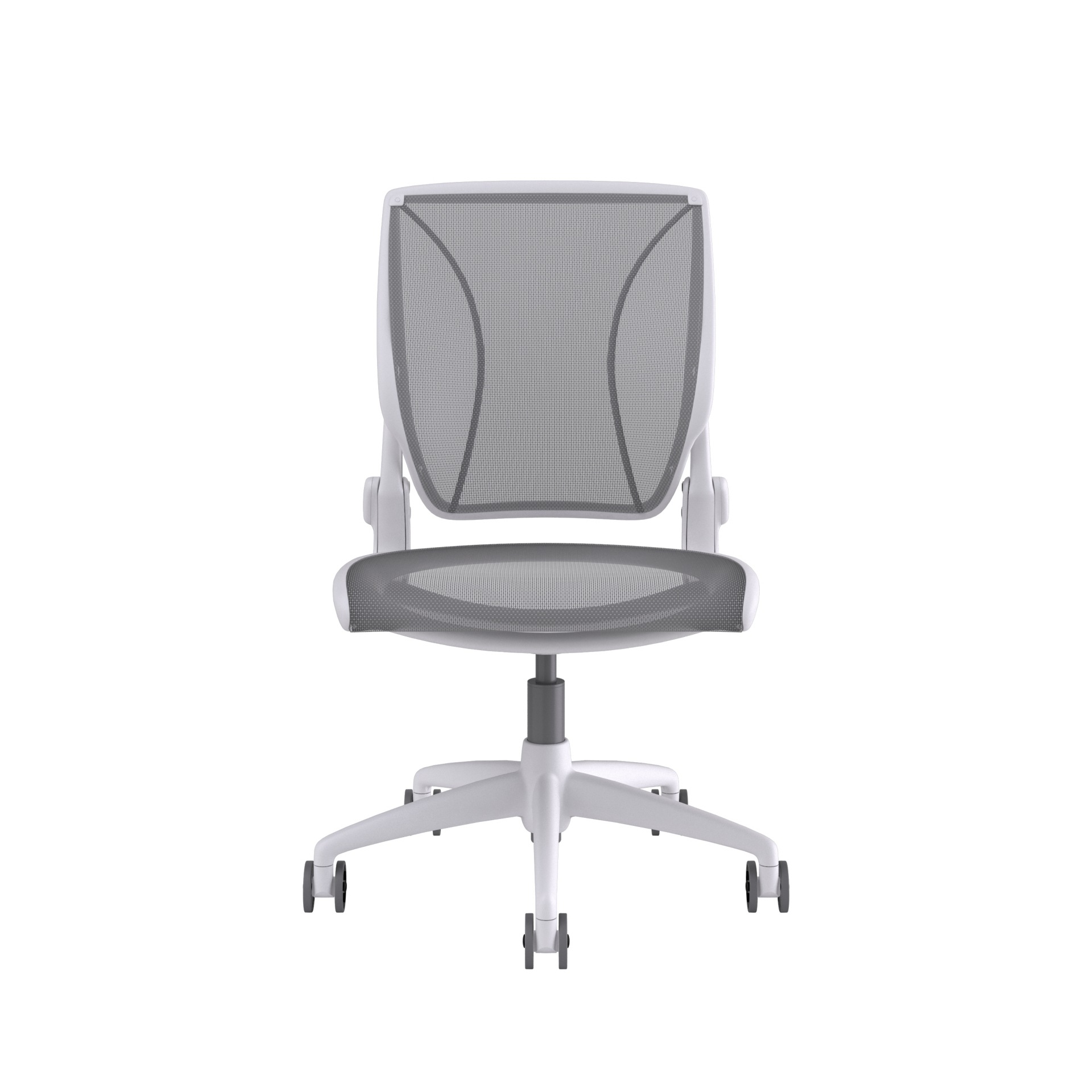 Humanscale World Task Armless Chair - White