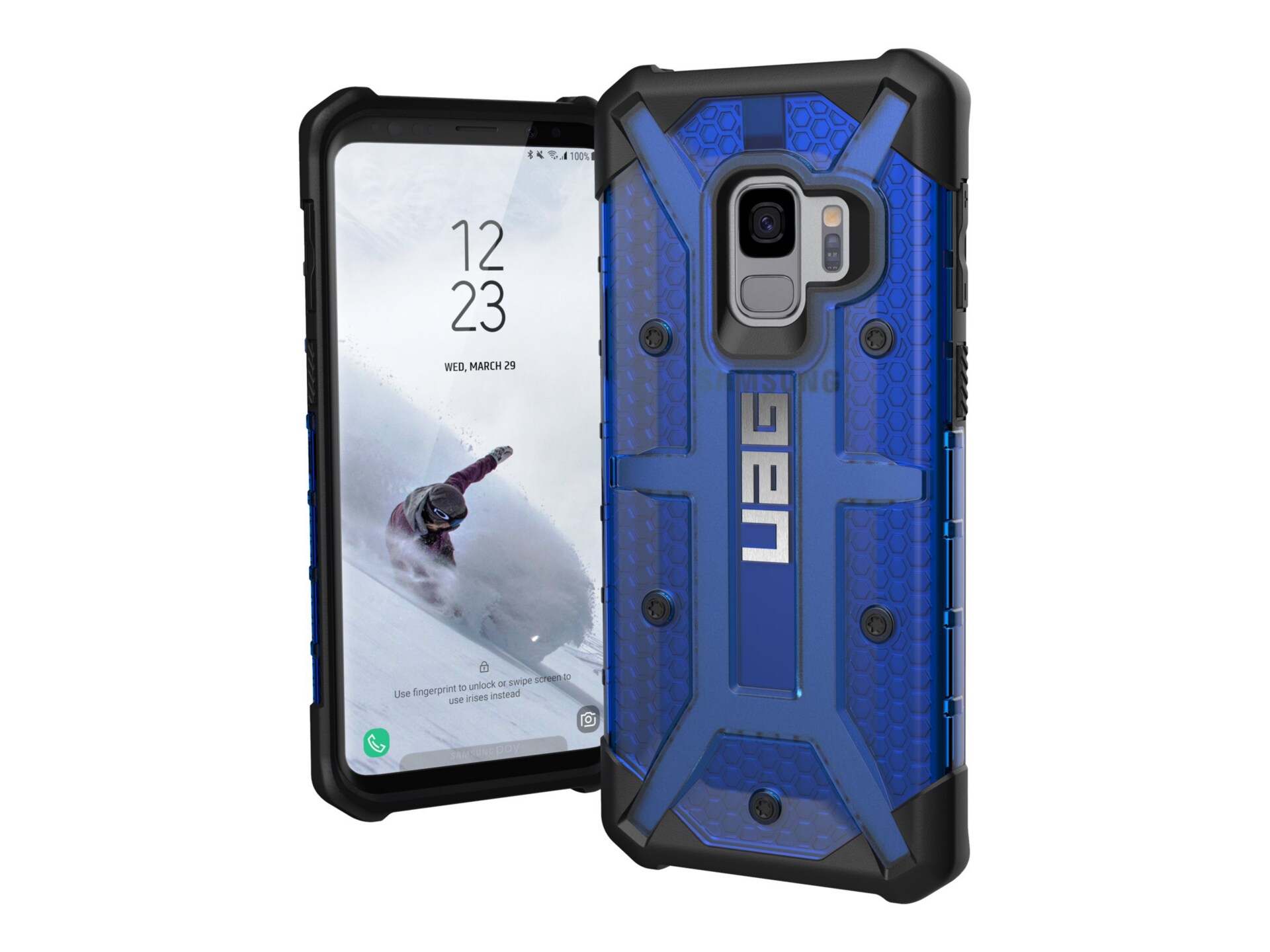 UAG Plasma Series Cobalt - back cover for cell phone
