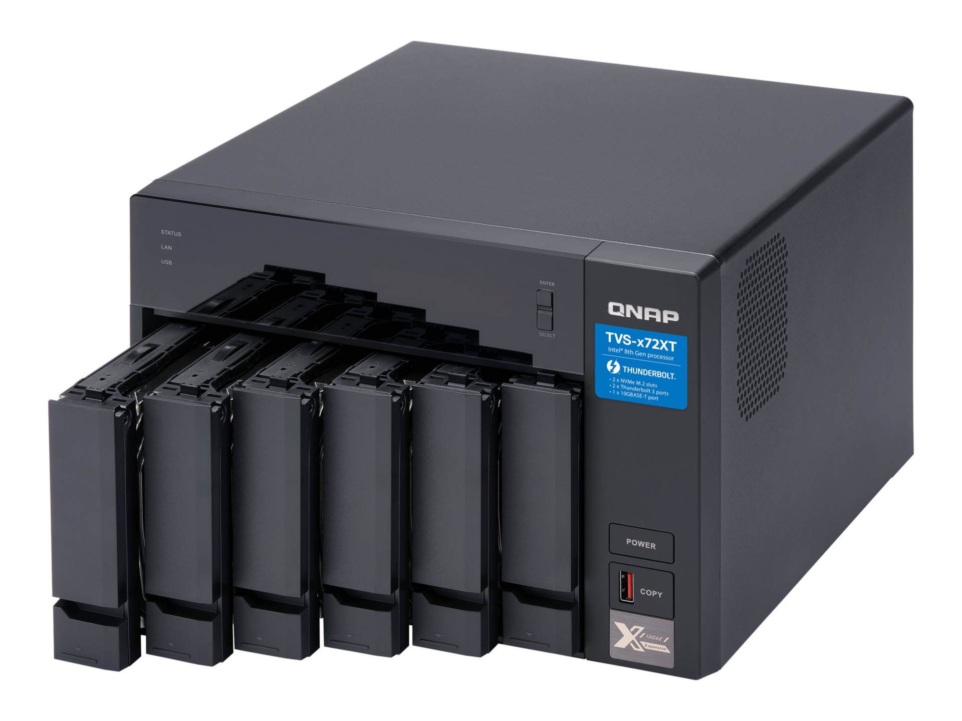 QNAP TVS-672XT - NAS server