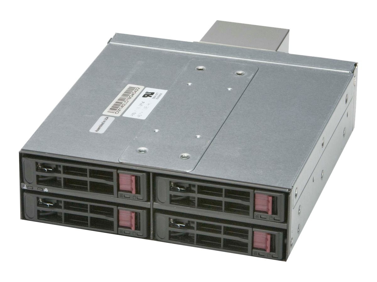 Supermicro Mobile Rack CSE-M14TQC - storage drive cage