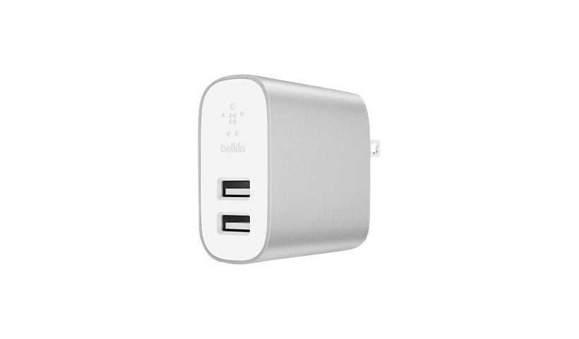 Belkin BOOST CHARGE 2-Port Home Charger power adapter Lightning-USB-A cable