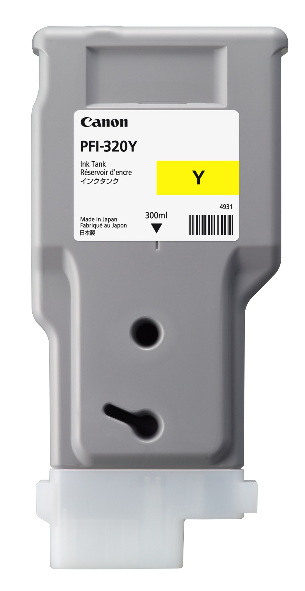 Canon PFI-320 Y - yellow - original - ink tank - 2893C001 - Inkjet