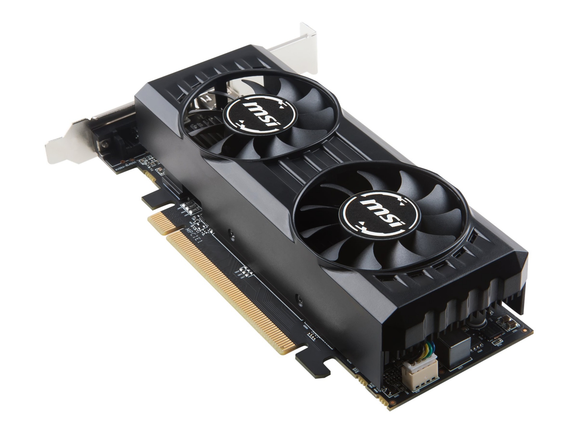 MSI Radeon RX 550 4GT LP OC 4GB GDDR5 PCI Express x16 Graphics Card